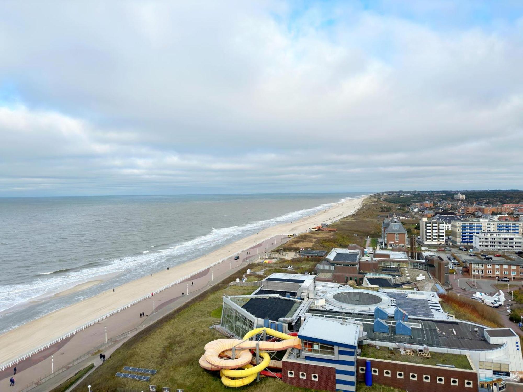 Haus Metropol App 327 Mit Meerblick Und Cityblick 3 Balkone Westerland Exterior photo